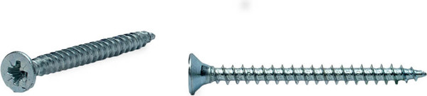 Изображение товара Саморез ЕКТ Универсальный 4.0х45 / B009373 (50шт, белый цинк)