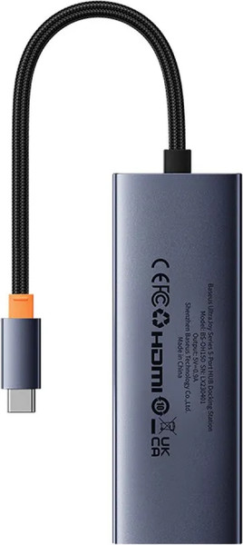 Изображение товара Док-станция для ноутбука Baseus BS-OH150 / B00052801811-00 (серый)