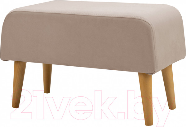 Изображение товара Пуф Mio Tesoro Берн (Evita 04/натуральное дерево)