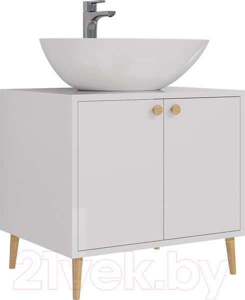 Изображение товара Тумба с умывальником Dreja Luno 60 + Триумф