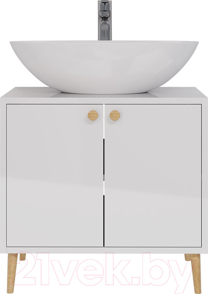 Изображение товара Тумба с умывальником Dreja Luno 60 + Триумф