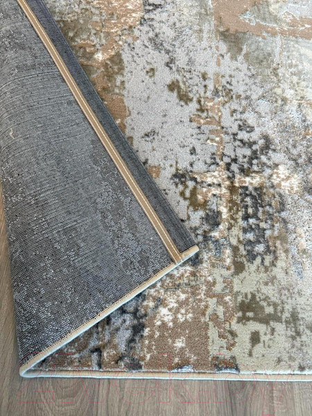 Изображение товара Ковер Radjab Carpet Бьянка Прямоугольник D056A / 8336RK-B (1x2, Cream Shirink/Vizon Fdy)