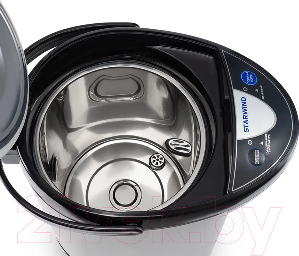 Изображение товара Термопот StarWind STP5741 (черный/серебристый)
