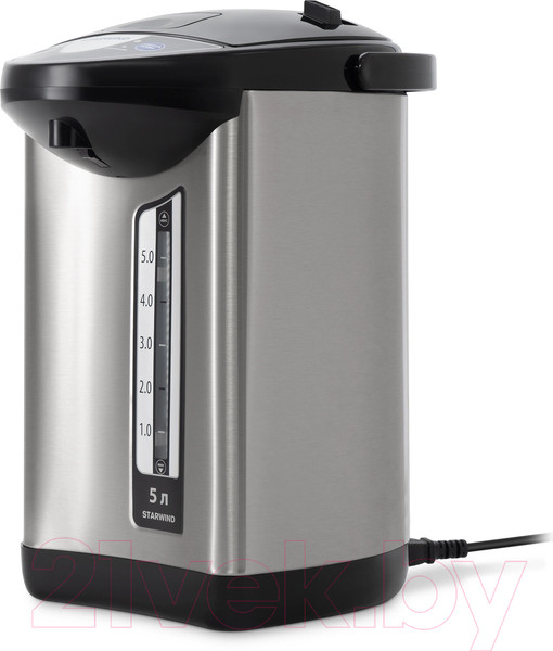 Изображение товара Термопот StarWind STP5741 (черный/серебристый)