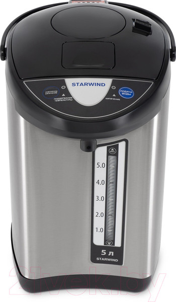 Изображение товара Термопот StarWind STP5741 (черный/серебристый)
