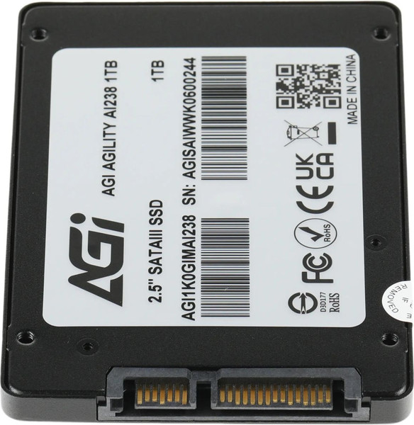 Изображение товара SSD диск AGI AI238 1TB (AGI1K0GIMAI238)