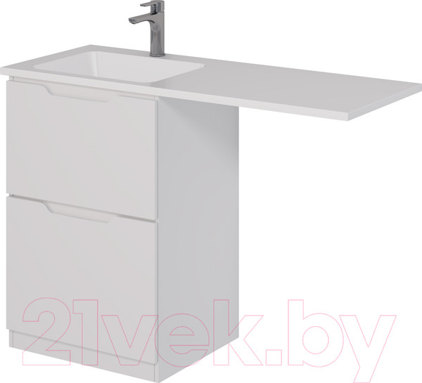 Изображение товара Тумба с умывальником Dreja Bona 60 + Wing 120 L