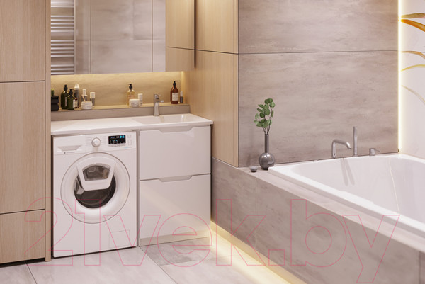 Изображение товара Тумба с умывальником Dreja Bona 60 + Wing 120 L