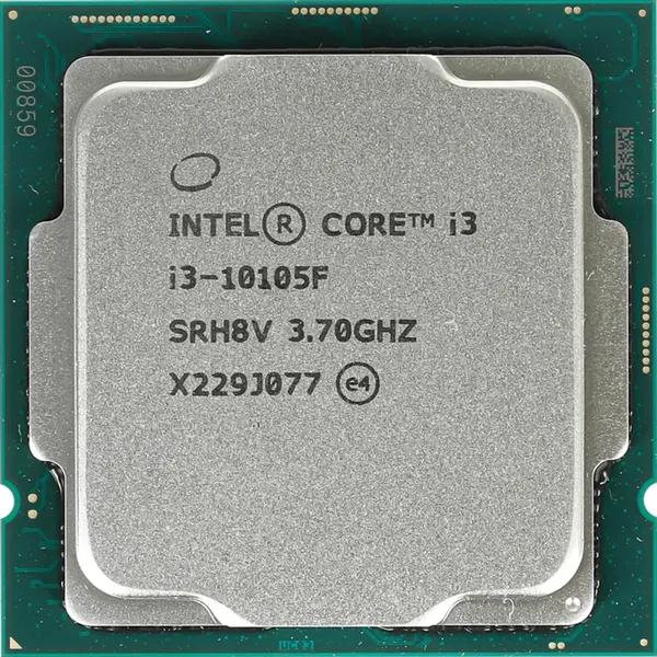 Изображение товара Процессор Intel Core i3-10105F OEM / CM8070104291323