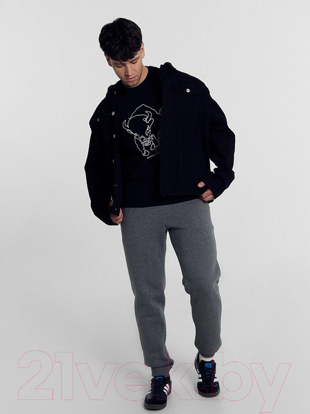 Изображение товара Штаны Mark Formelle 181199 (р.98-170/176, меланж темно-серый)