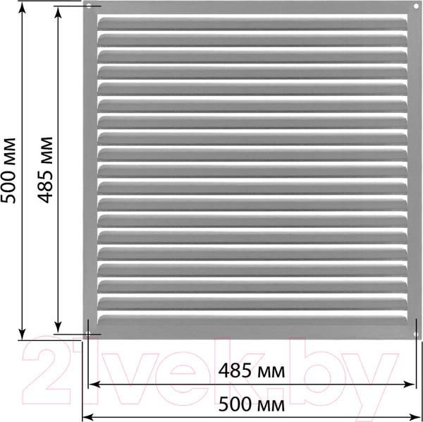 Изображение товара Решетка вентиляционная TDM SQ1807-0744