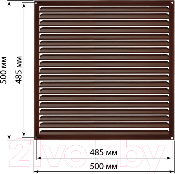 Изображение товара Решетка вентиляционная TDM SQ1807-0743