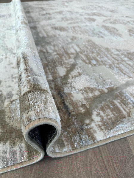 Изображение товара Ковер Radjab Carpet Бьянка Прямоугольник D059A / 8474RK-B (0.8x1.5, Cream Shirink/Vizon Fdy)