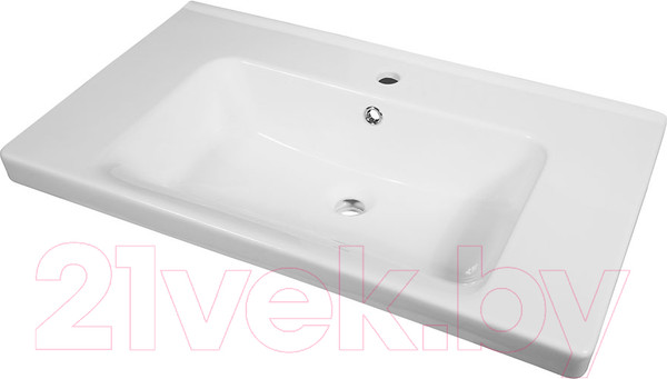 Изображение товара Тумба с умывальником Dreja Big Inn 80 / 77.0204D + Гармония 80 (дуб кантри)