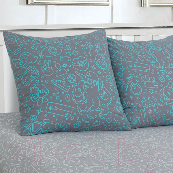 Изображение товара Комплект постельного белья АртПостель Осьминожки 900