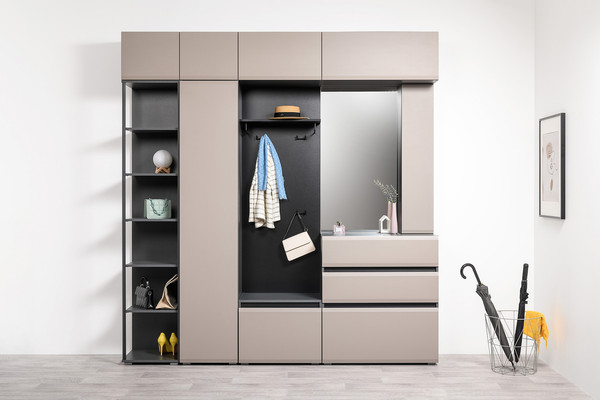 Изображение товара Стеллаж Mobi Сидней угловой 16.425 (антрацит 0164)