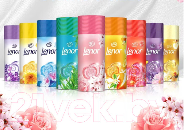 Изображение товара Кондиционер для белья Lenor Cherry Blossom & Rose Water Парфюмированный в гранулах (176г)