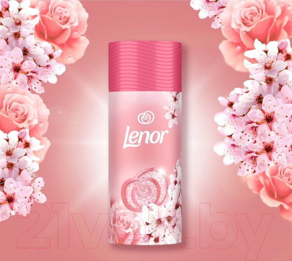 Изображение товара Кондиционер для белья Lenor Cherry Blossom & Rose Water Парфюмированный в гранулах (176г)