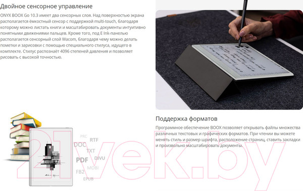 Изображение товара Электронная книга Onyx Boox Go 10.3
