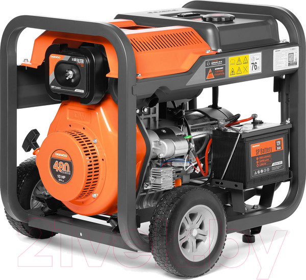 Изображение товара Дизельный генератор Daewoo Power DDAE 6000DXE-3 (2024)