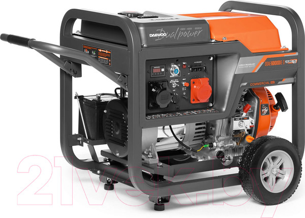 Изображение товара Дизельный генератор Daewoo Power DDAE 6000DXE-3 (2024)