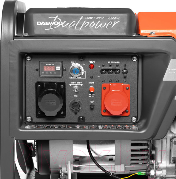 Изображение товара Дизельный генератор Daewoo Power DDAE 6000DXE-3 (2024)