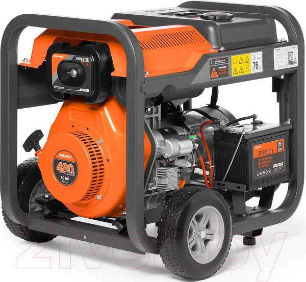 Изображение товара Дизельный генератор Daewoo Power DDAE 6000XE (2024)