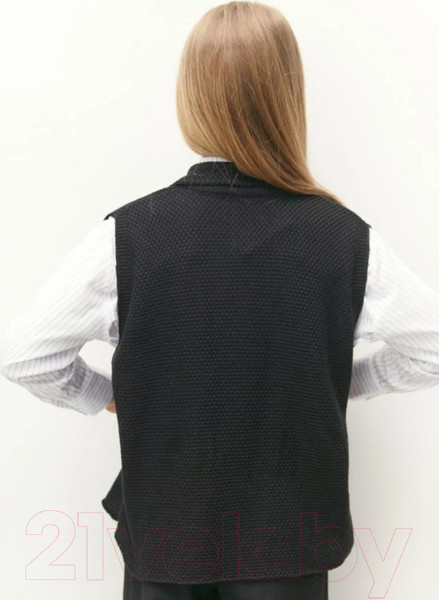 Изображение товара Жилет детский Amarobaby Pure Love School Vest / AB-OD24-PLSV1001/09-128 (черный, р.128)