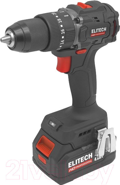 Изображение товара Аккумуляторная дрель-шуруповерт Elitech CD 20ISL2 (205723)