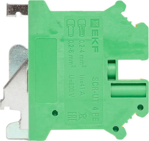 Изображение товара Клеммная колодка EKF scr-ut-4-pe