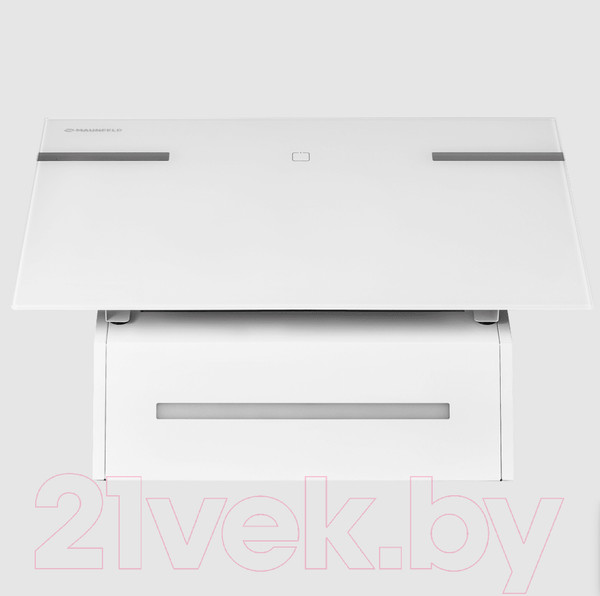 Изображение товара Вытяжка наклонная Maunfeld Amber 60 Glass (белый)