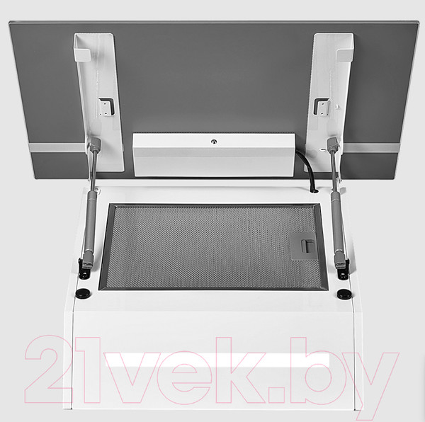 Изображение товара Вытяжка наклонная Maunfeld Amber 60 Glass (белый)