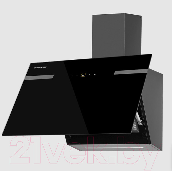 Изображение товара Вытяжка наклонная Maunfeld Amber 60 Glass (черный)