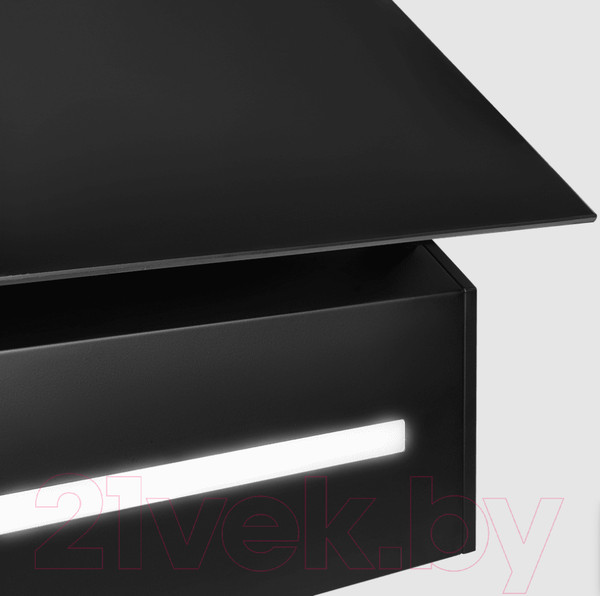 Изображение товара Вытяжка наклонная Maunfeld Amber 60 Glass (черный)