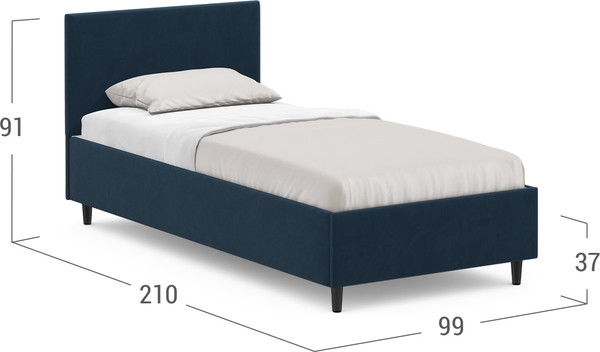 Изображение товара Односпальная кровать Moon Family 1259 / MF011805