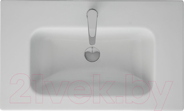 Изображение товара Тумба с умывальником Dreja Gio 80 / 77.0104D + Эйфория 80 (дуб кантри)