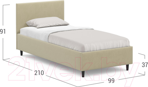 Изображение товара Односпальная кровать Moon Family 1259 / MF011825