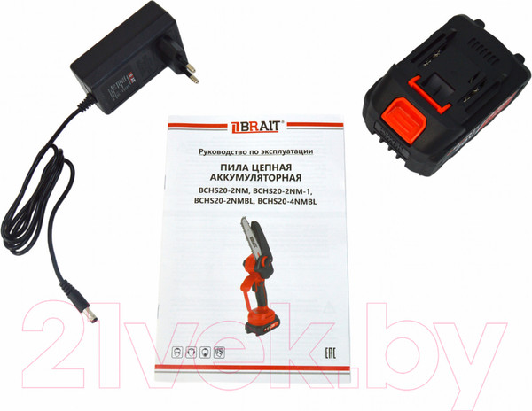 Изображение товара Пила цепная аккумуляторная Brait BCHS20-4NMBL