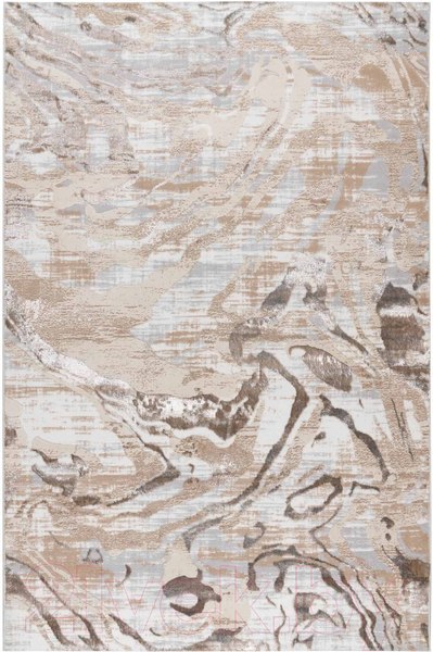 Изображение товара Ковер Radjab Carpet Бьянка Прямоугольник D007A / 8322RK-B (1x2, Cream Shirink/Vizon Fdy)