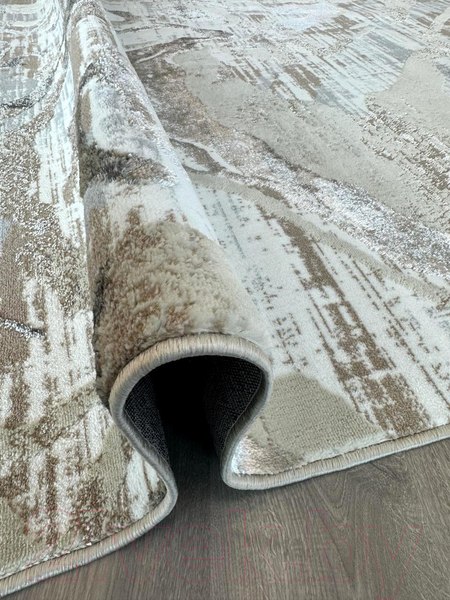 Изображение товара Ковер Radjab Carpet Бьянка Прямоугольник D007A / 8322RK-B (1x2, Cream Shirink/Vizon Fdy)