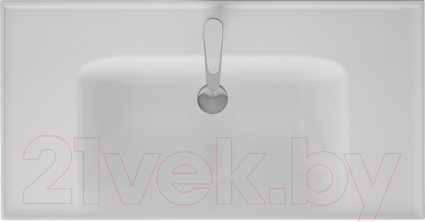 Изображение товара Тумба с умывальником Dreja Grace 90 / 99.0903 + Грэйс 90 (белый глянцевый)