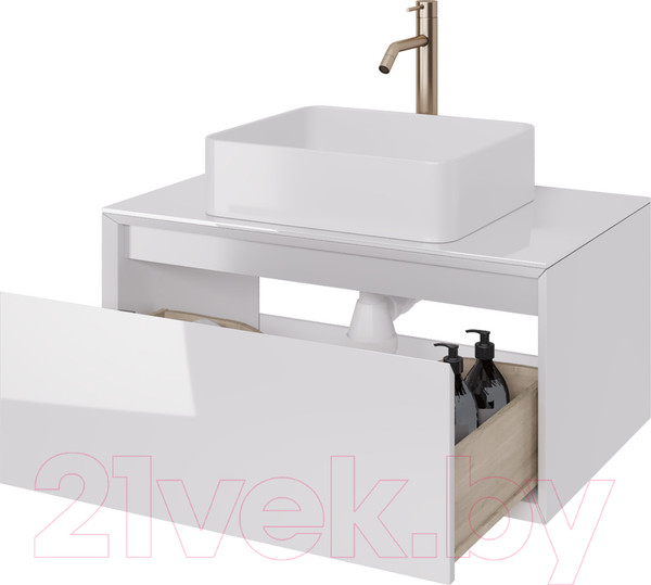 Изображение товара Тумба с умывальником Dreja Insight 80 + Джой 45