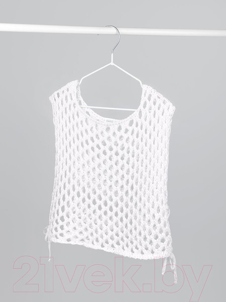 Изображение товара Жилет детский Amarobaby Mesh / AB-OD24-KNIT10M/00-140  (белый, р.140)