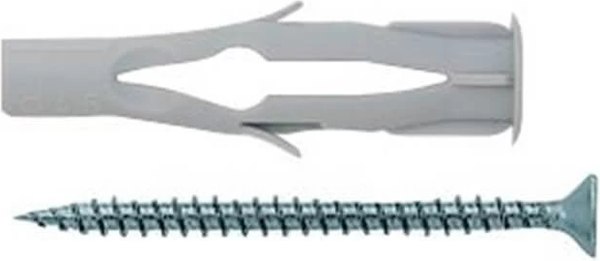 Изображение товара Дюбель универсальный FISCHER FU S 8x50 с саморезом / 53334K (25шт)