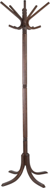 Изображение товара Вешалка для одежды Мебелик В 8Н (темно-коричневый)