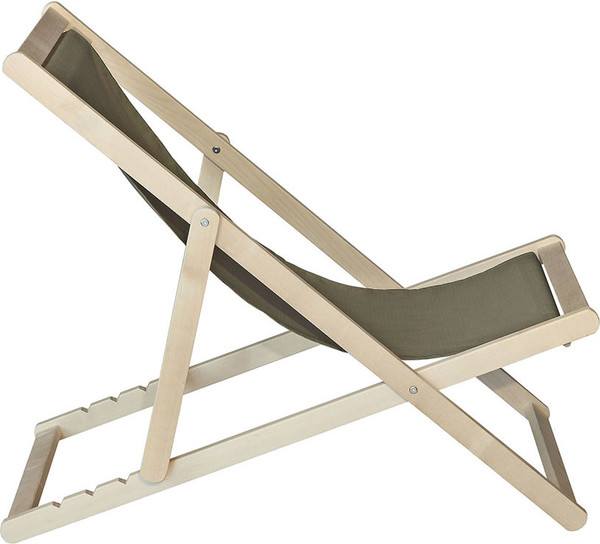 Изображение товара Шезлонг Мебелик Светло-серый