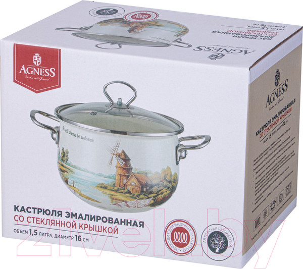 Изображение товара Кастрюля Agness 943-065