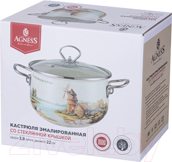 Изображение товара Кастрюля Agness 943-068