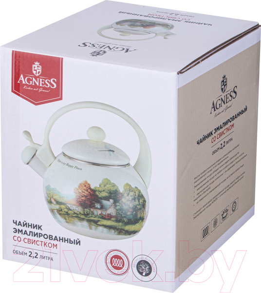 Изображение товара Чайник со свистком Agness 943-064