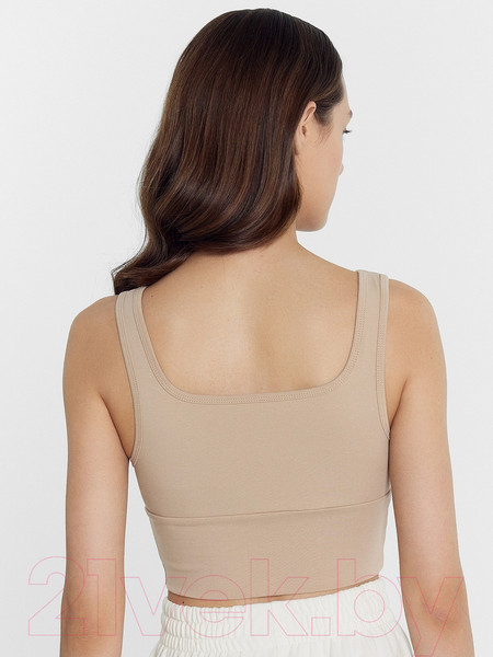 Изображение товара Топ спортивный Mark Formelle 302756-1 (р.164/170-88-94, бежевый)